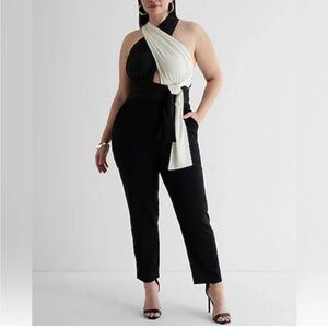 Express Off White Convertible Jumpsuit Dress NWT